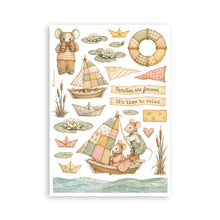 Stamperia Cozy Family Collection A5 Washi Pad – 8 Adhesive Washi Sheets