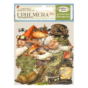 Stamperia - Hidden Grove - Ephemera with Adhesive backs  - SPDFLCT61