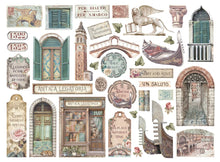 Stamperia Venice City of Arts Die Cuts - DFLDC117