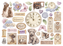 Stamperia - Quiet Days Collection - Die Cuts