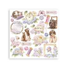 Stamperia - Quiet Days Collection - Rub On Kit - Assortment - 10.16cm x 16.6cm