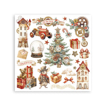 Stamperia - Gear Up For Christmas Collection - Rub On Kit - Assortment - 10.16cm x 16.6cm