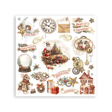 Stamperia - Gear Up For Christmas Collection - Rub On Kit - Assortment - 10.16cm x 16.6cm