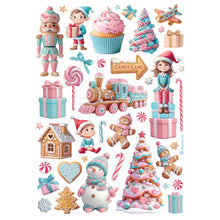 Stamperia - Candy Christmas- A4 Rice Paper Bundle (6 x papers) - SPDFSA4XCD