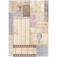 Stamperia - Quiet Days Collection - A4 Rice Paper Pack of 6
