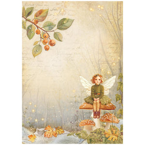 Stamperia - Whispering Woods Collection - A4 Rice Paper Pack of 6