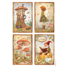 Stamperia - Whispering Woods Collection - A4 Rice Paper Pack of 6