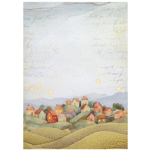 Stamperia - Whispering Woods Collection - A6 Rice Paper Pack of 8