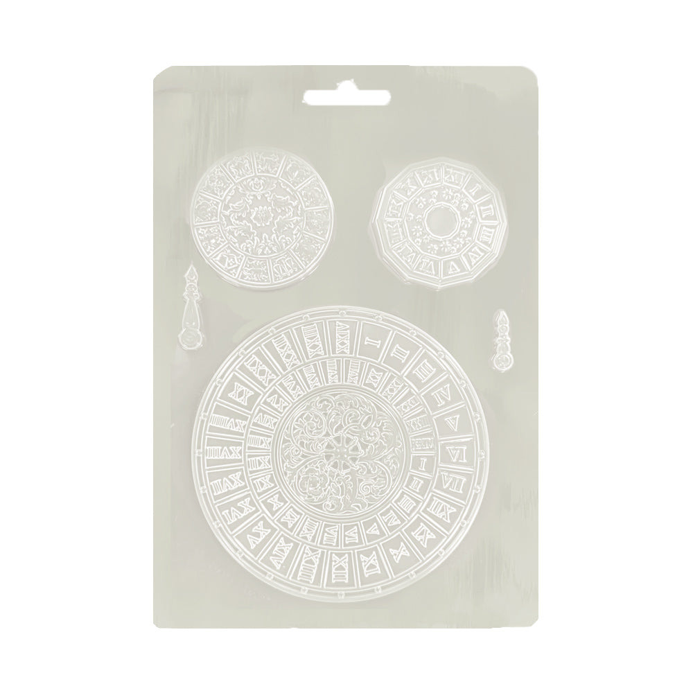 Stamperia Venice City of Art - Soft Maxi Mould A5 Clocks - K3PTA5673