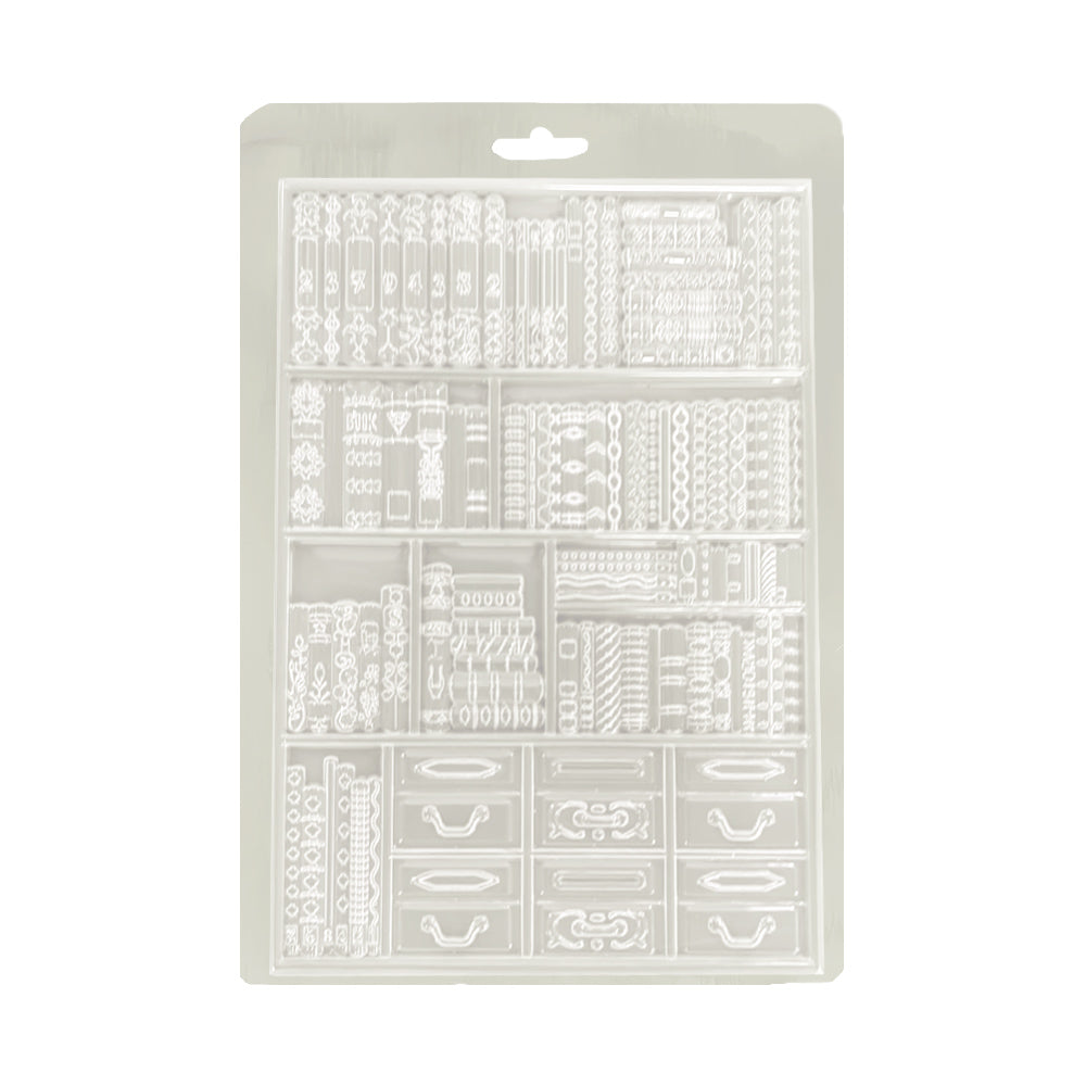 Stamperia Venice City of Art - Soft Maxi Mould A5 Books - K3PTA5674