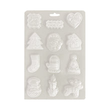 Stamperia Christmas Candy - Soft Maxi Mould A5 Elements - K3PTA5675