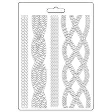Stamperia Whispering Woods Collection - Soft Maxi Mould A5 - Rope