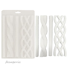 Stamperia Whispering Woods Collection - Soft Maxi Mould A5 - Rope