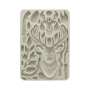 Stamperia Owl's House Collection - Silicone Mould - A5 Deer - SPKACMA542