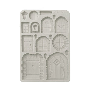 Stamperia Hidden Grove Silicone Mould - A5 Doors - KACMA576