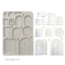 Stamperia Hidden Grove Silicone Mould - A5 Doors - KACMA576