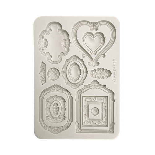 Stamperia Timeless Silicone Mould - A5 Frames - KACMA580