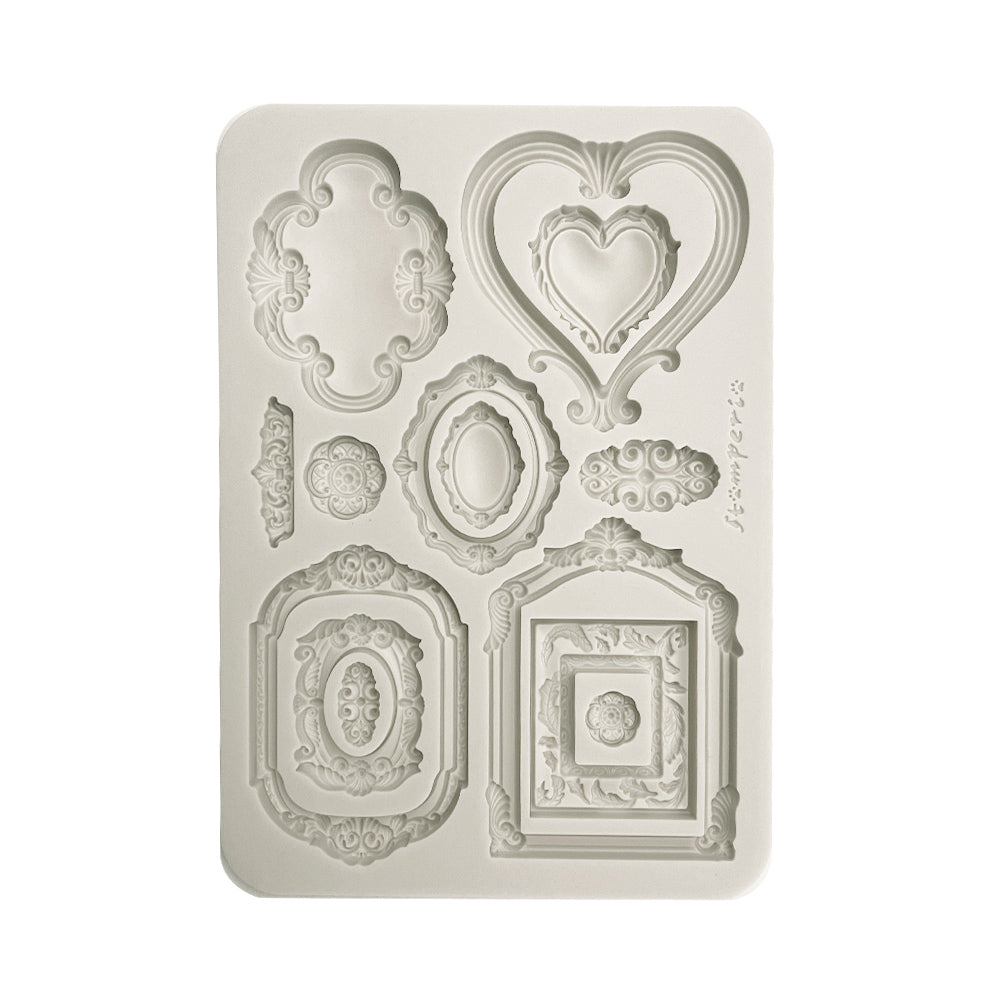 Stamperia Timeless Silicone Mould - A5 Frames - KACMA580