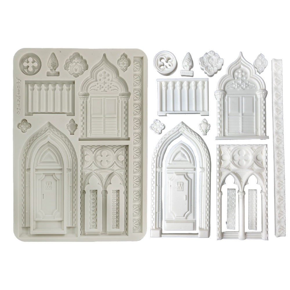 Stamperia Venice City of Art Silicone Mould - A5 Architecture - KACMA582
