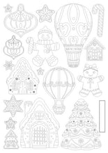 Stamperia Candy Christmas Silicone Mould - A5 Gingerbread - KACMA583