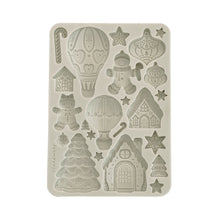 Stamperia Candy Christmas Silicone Mould - A5 Gingerbread - KACMA583