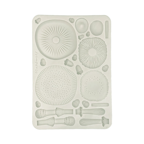 SAVE 10% Stamperia Whispering Woods Collection - Silicone Mould - A5 - Toadstools