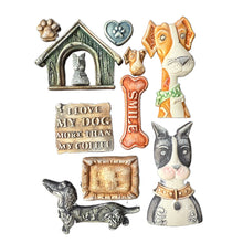 SAVE 10% Stamperia Furry Friends Collection - Silicone Mould - A5 - Dogs