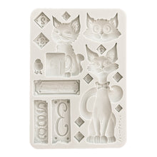 SAVE 10% Stamperia Furry Friends Collection - Silicone Mould - A5 - Cats