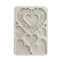 Stamperia Family Collection - Silicone Mould - A5 - Hearts
