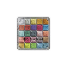 SAVE 10% Stamperia - Quiet Days Collection - 24 Metallic Watercolours Compact Paint Set