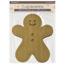 Stamperia Candy Christmas Crafty shapes: Gingerbread Man SPKLSM59