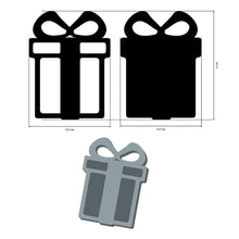 Stamperia Candy Christmas Crafty shapes: Present SPKLSM60