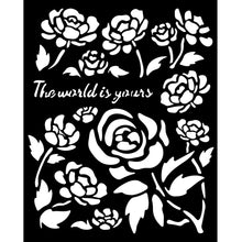 Stamperia Timeless Mixed MediaArt Thick Stencil - Roses - 20cm x 25cm KSTD179