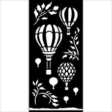 Stamperia Timeless Mixed MediaArt Thick Stencil - Air Balloon - 12cm x 25cm KSTDL119