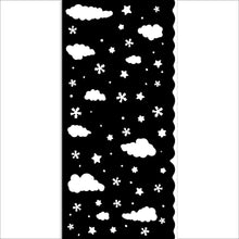 Stamperia Candy Christmas - Mixed MediaArt Thick Stencil - Clouds & Snowflakes - 12cm x 25cm  SPKSTDL124 (Copy)