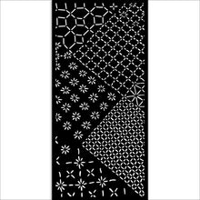 Stamperia - Quiet Days Collection - Mixed MediaArt Thick Stencil - Mixed Tiles - 12cm x 25cm