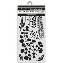 Stamperia - Herbarium Silvae Collection - Mixed MediaArt Thick Stencil - Leaves - 12cm x 25cm