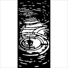 Stamperia - Herbarium Silvae Collection - Mixed MediaArt Thick Stencil - Water Pattern - 12cm x 25cm