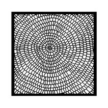 Stamperia Whispering Woods Collection - Mixed MediaArt Thick Stencil - Circle Net - 18cm x 18cm