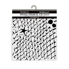 Stamperia Mixed MediaArt Thick Stencil - Silent Sea - Net 12cm x 12cm KSTDS39