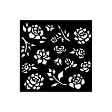 Stamperia Mixed MediaArt Thick Stencil - Timeless - Buds 12cm x 12cm KSTDS43