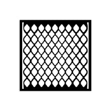 Stamperia Mixed MediaArt Thick Stencil - Timeless - Net Texture 12cm x 12cm KSTDS48