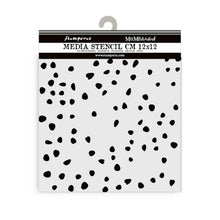 Stamperia Mixed MediaArt Thick Stencil - Timeless - Petals Texture 12cm x 12cm KSTDS49