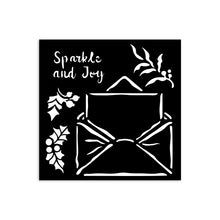 Stamperia Owl's House Collection Mixed MediaArt Thick Stencil - Letter 12cm x 12cm SPKSTDS53