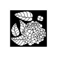 Stamperia Mixed MediaArt Thick Stencil - Quiet Days Collection -Hydrangea - 12cm x 12cm