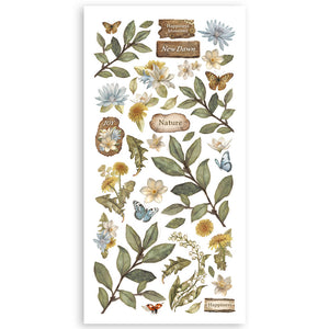 Stamperia Romantic Collection Hidden Grove Paper Cut Outs - 4 double faced sheets 15 x 30.5cm SBBCT10