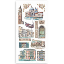 Stamperia Venice City of Art Paper Cut Outs - 4 double faced sheets 15 x 30.5cm SPSBBCT14