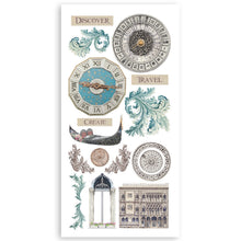 Stamperia Venice City of Art Paper Cut Outs - 4 double faced sheets 15 x 30.5cm SPSBBCT14