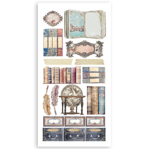 Stamperia Venice City of Art Paper Cut Outs - 4 double faced sheets 15 x 30.5cm SPSBBCT14
