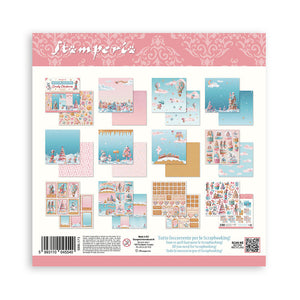 Stamperia Candy Christmas - 12” x 12” Pad - 10 double faced sheets - SPSBBL173